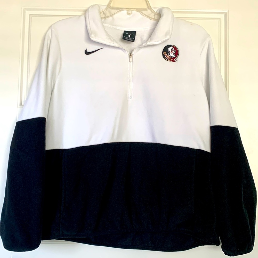 Nike Women’s Dri-fit 1/4 Zip FSU Fleece Pullover